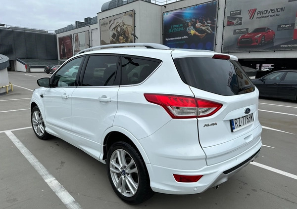 Ford Kuga cena 53500 przebieg: 244000, rok produkcji 2016 z Rzeszów małe 154